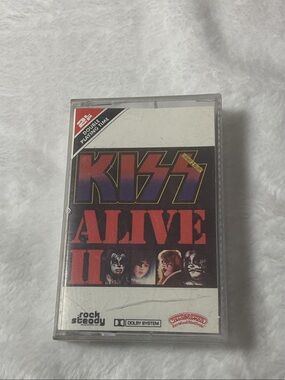 KISS Alive II Cassette Tape - Black